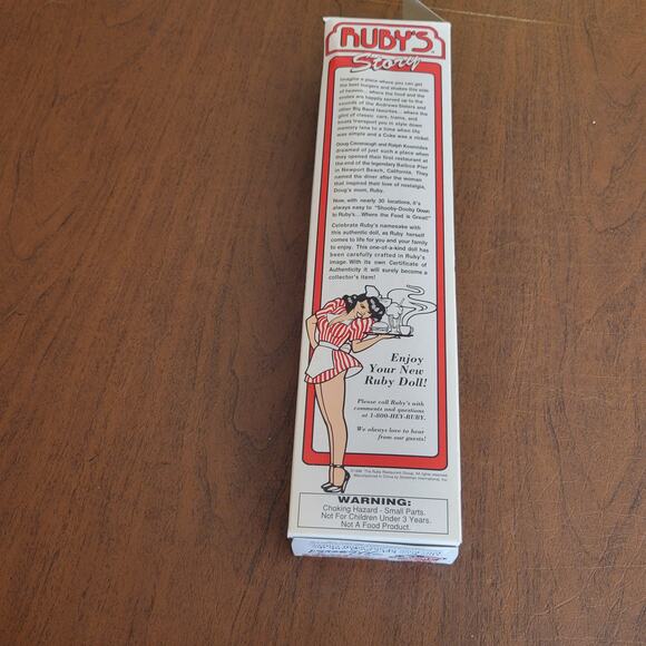 Vintage 1996 From Ruby Restaurant Surf City's Ruby's Diner Doll New open box - Picture 14 of 16